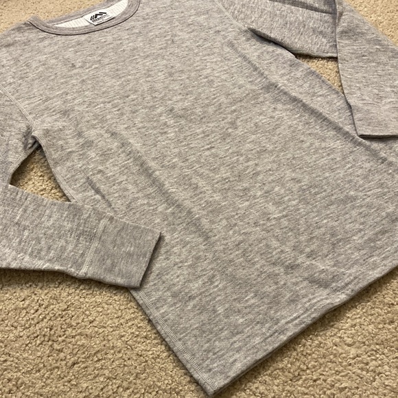 Medalist wool lined long sleeve base layer shirt size xl kids or small adult - Picture 4 of 7